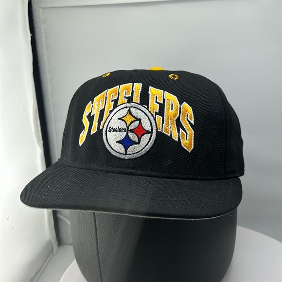 Vintage Pittsburgh steelers annco fitted size 7 5/8 - Picture 1 of 9